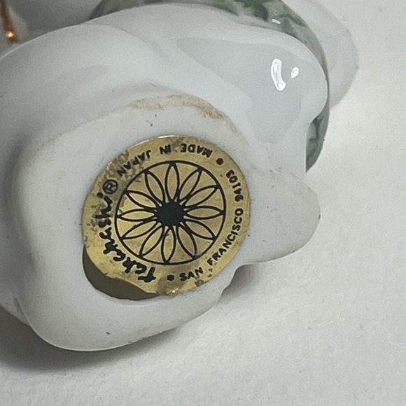 Vintage Porcelain Takahashi San Francisco Bunny Ornament - Picture 3 of 3